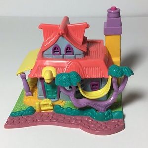 1994 Bluebird Polly Pocket Kitty Cat Mews Light Up House